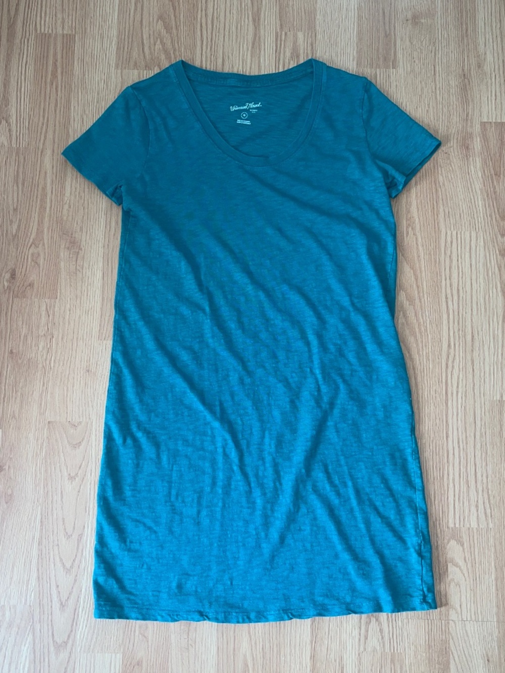 Universal Thread Green Short Sleeve Mini T-Shirt Dress Size XS